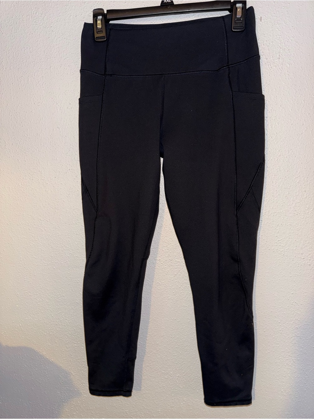 Balance Collection Black High-Waist Pocket Leggings